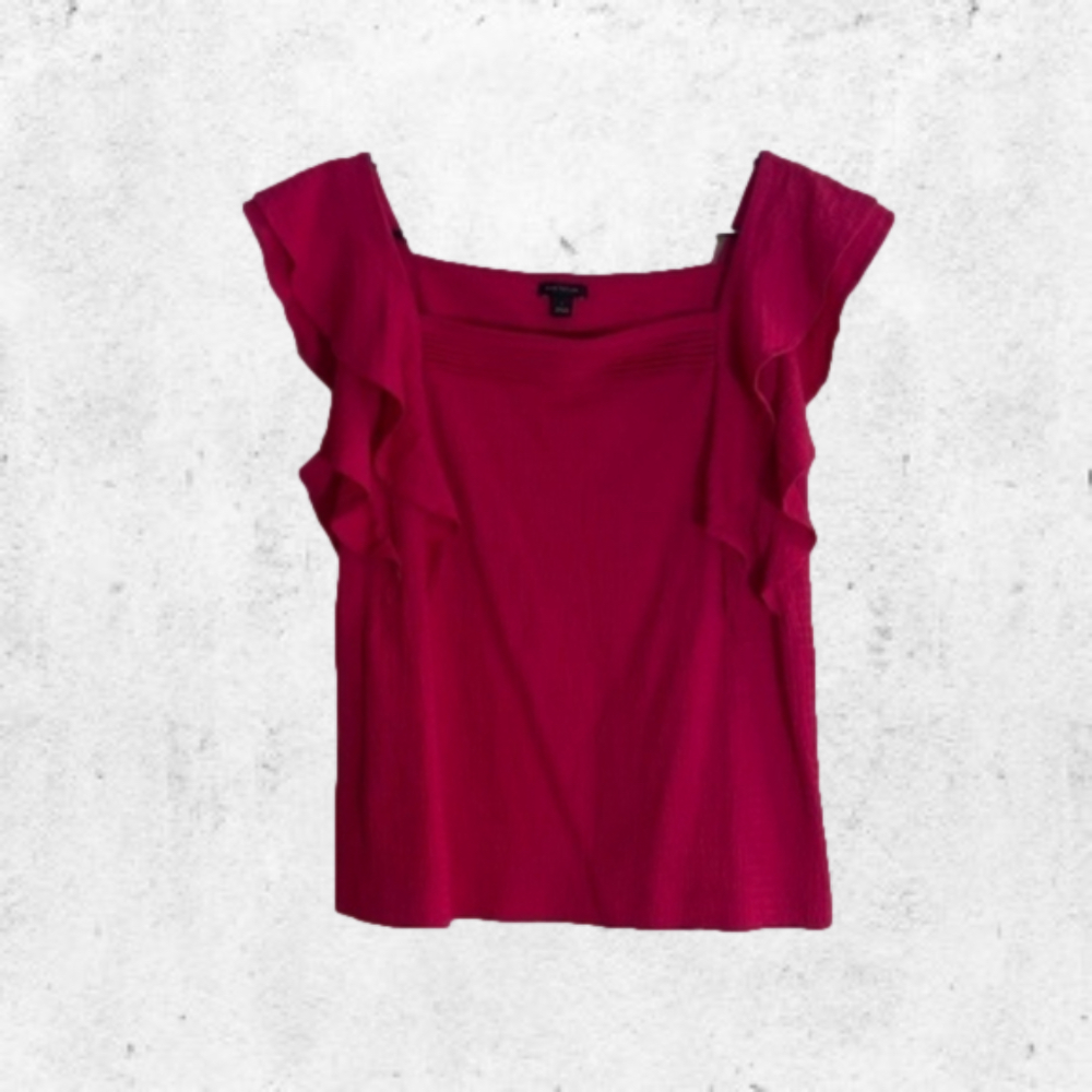 Ann Taylor Ruffled Blouse